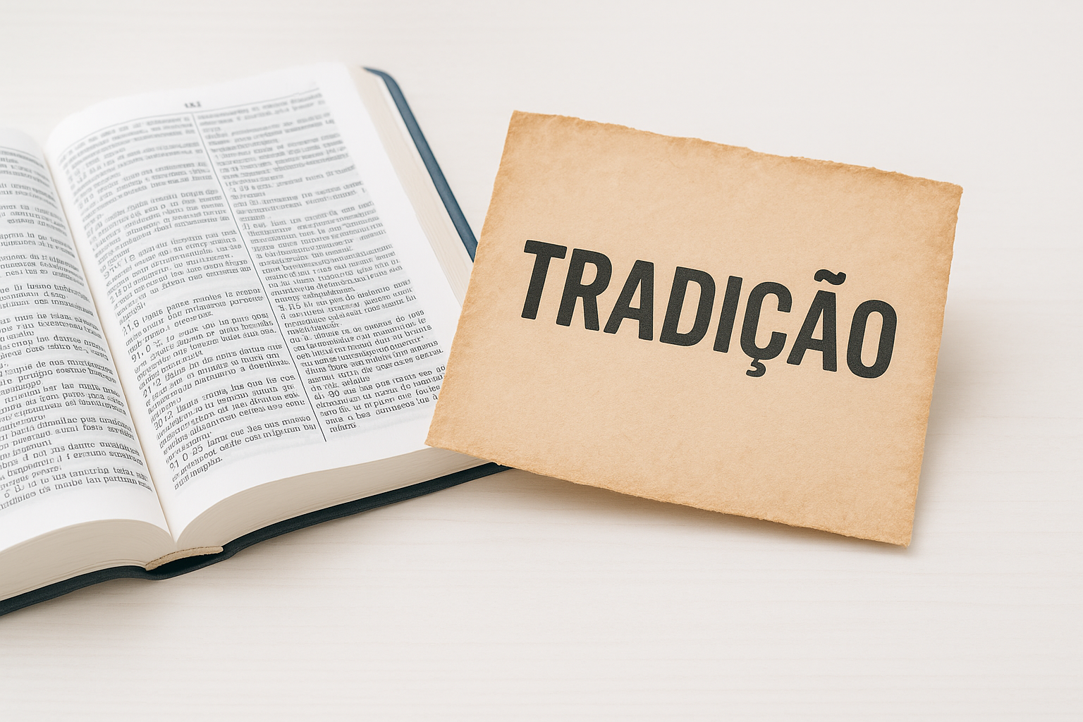 Palavra de Deus x Tradição: O que as Escrituras ensinam