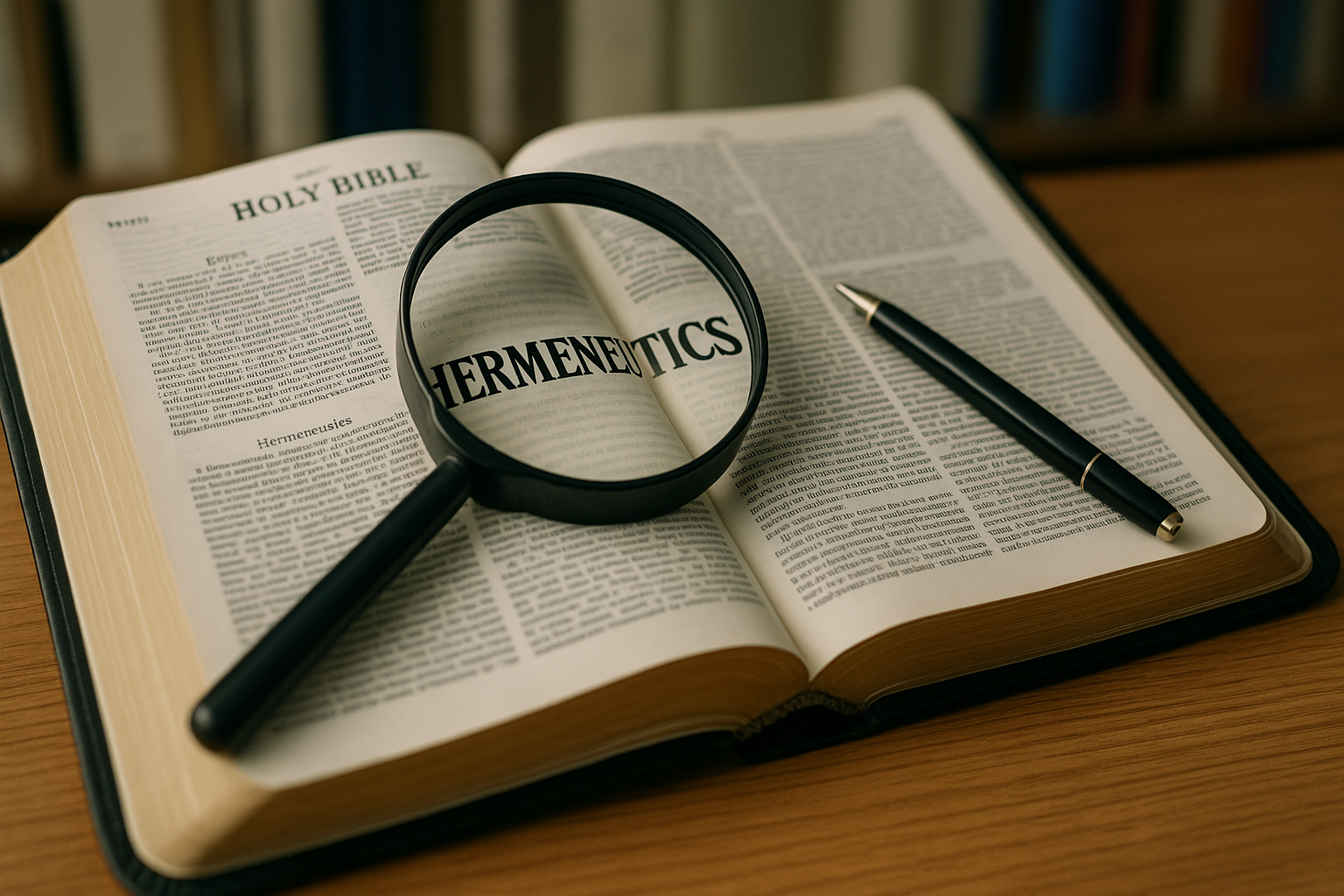 hermenêutica e exegese bíblica